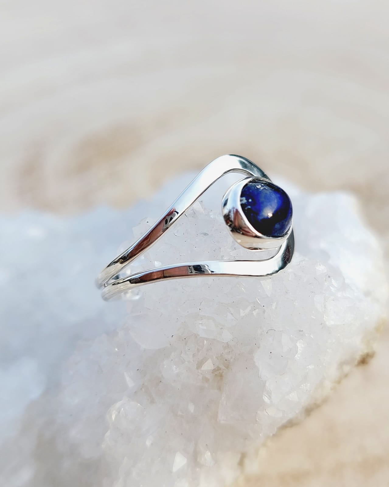 Bague lapis lazuli