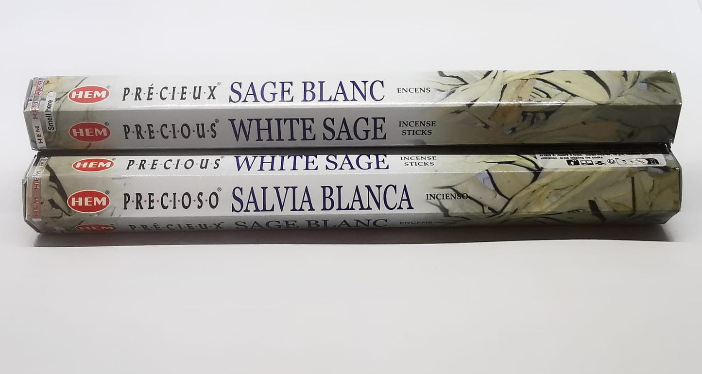 Encens Hem precious sauge blanche