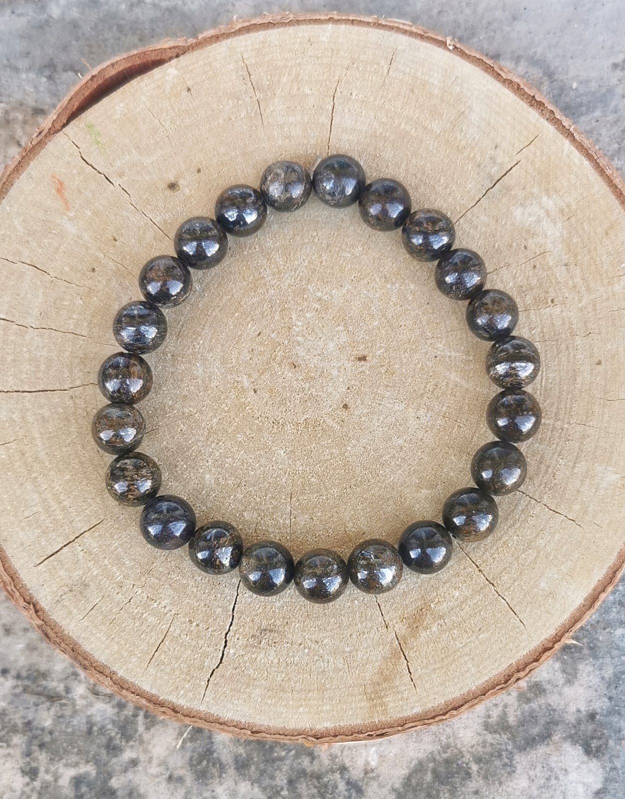 Bracelet Bronzite 8mm