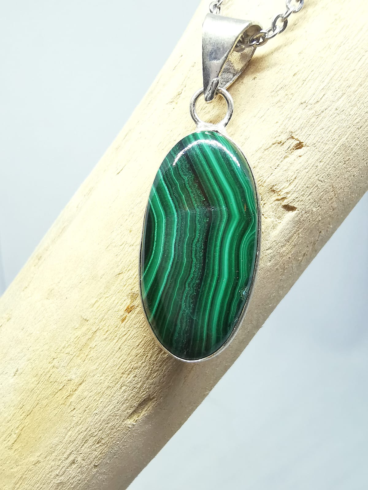 Pendentif Malachite