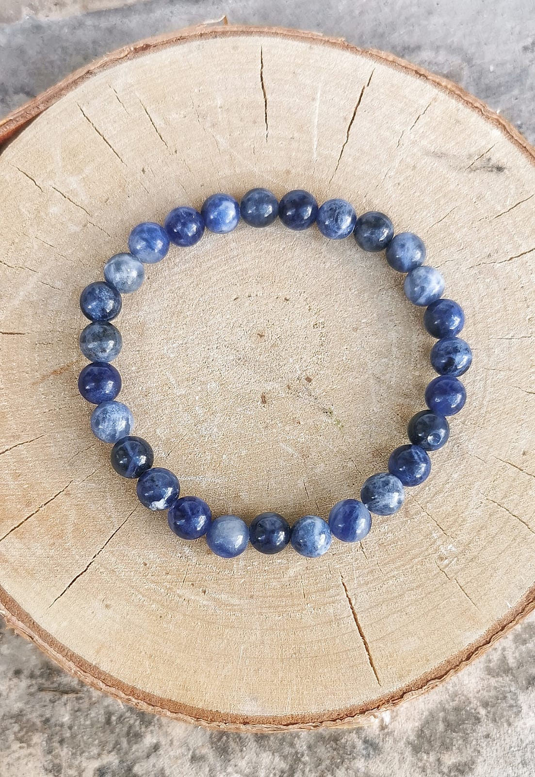 Bracelet sodalite 6mm