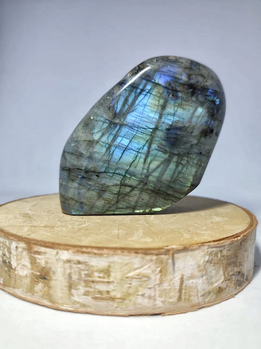 Bloc de labradorite extra