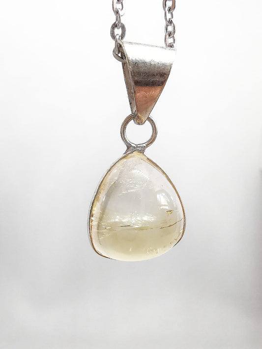 Pendentif Citrine naturelle