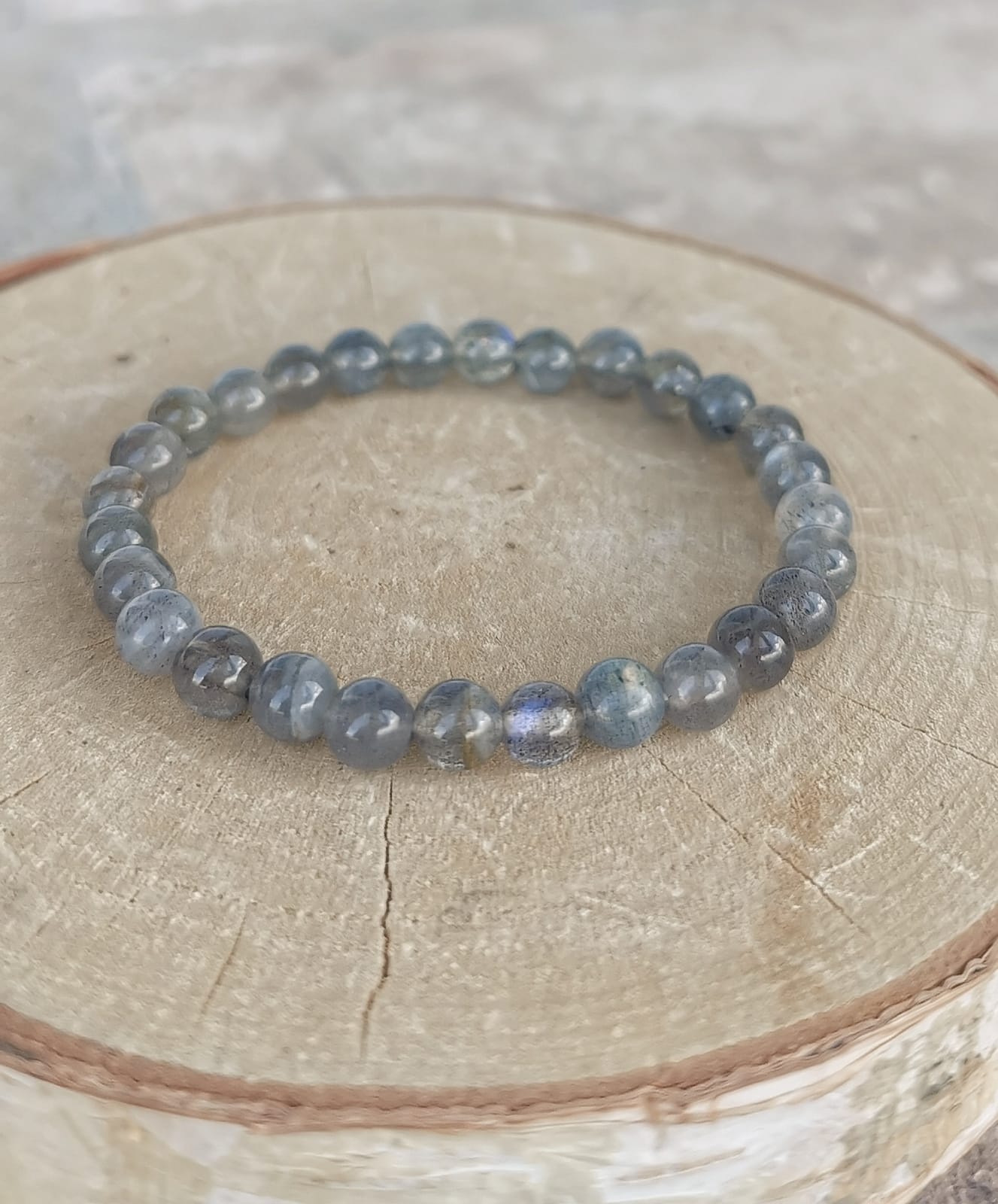 Bracelet Labradorite 6mm Extra