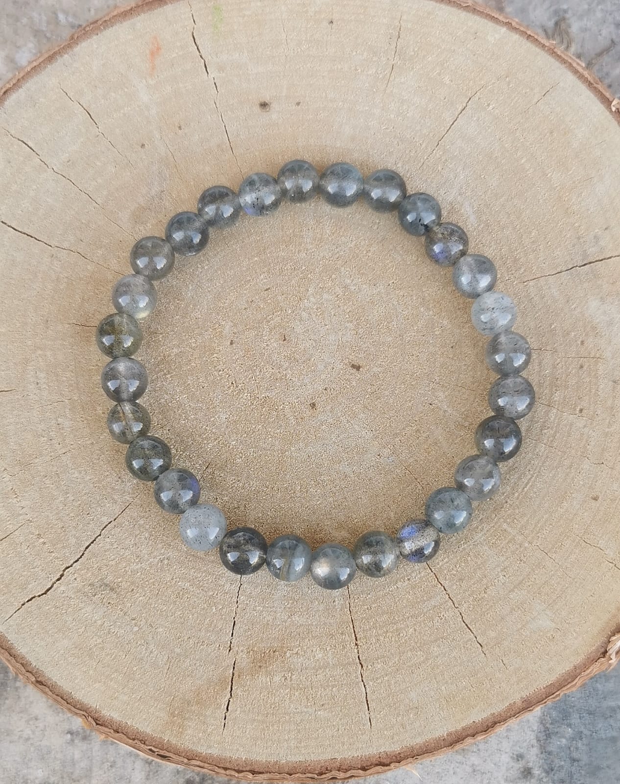 Bracelet Labradorite 6mm Extra