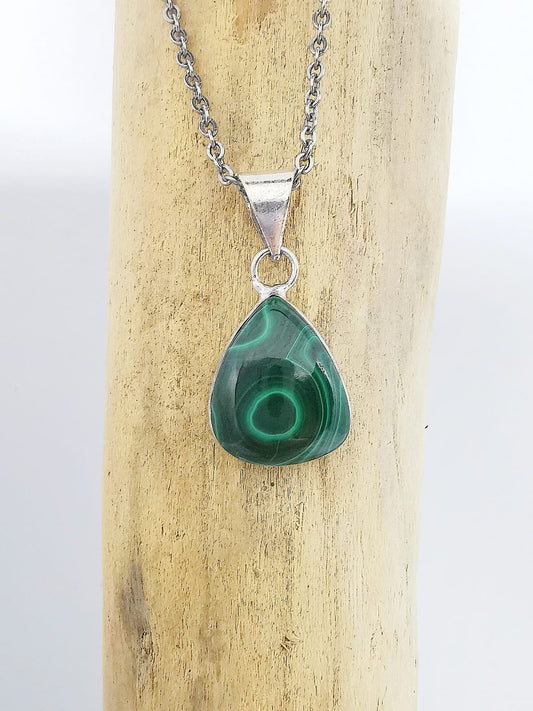 Pendentif Malachite